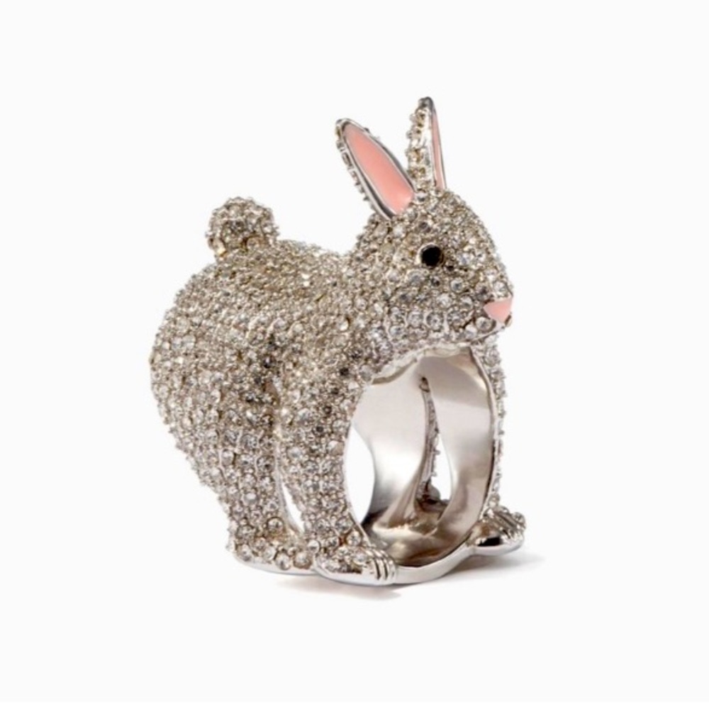 Make magic  Kate Spade bunny ring